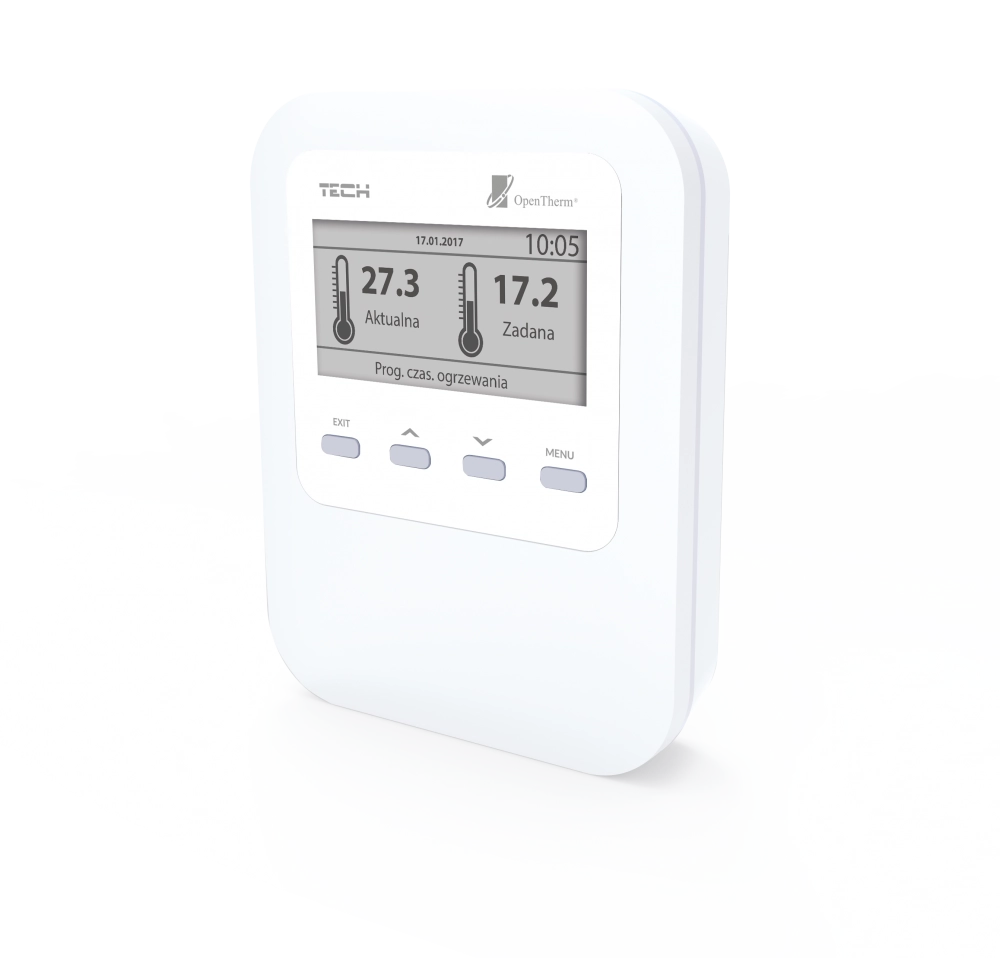 Pokojové termostaty OpenTherm pro plynové kotle - EU-WiFi OT