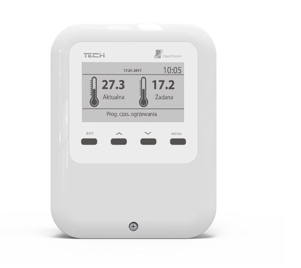 Pokojové termostaty OpenTherm pro plynové kotle - EU-WiFi OT