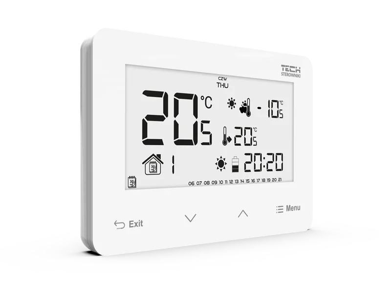Dvoupolohové pokojové termostaty podomítkové - EU-293 v2