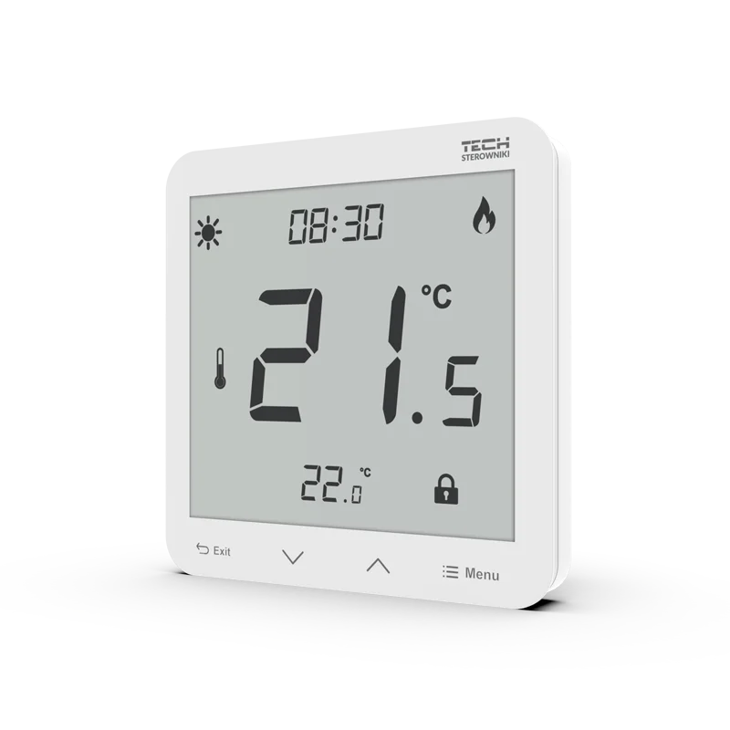 Dvoupolohové pokojové termostaty podomítkové - EU-297z v3 - 8