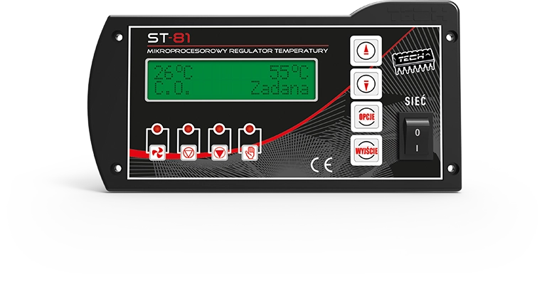 Regulátory pro kotle s ručním přikládáním - EU-81 - 2