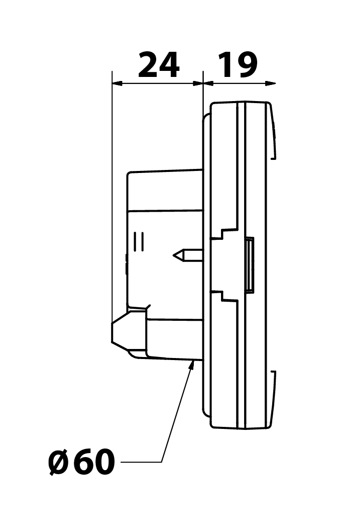 Pokojové termostaty OpenTherm pro plynové kotle - EU-2801 WiFi - 2