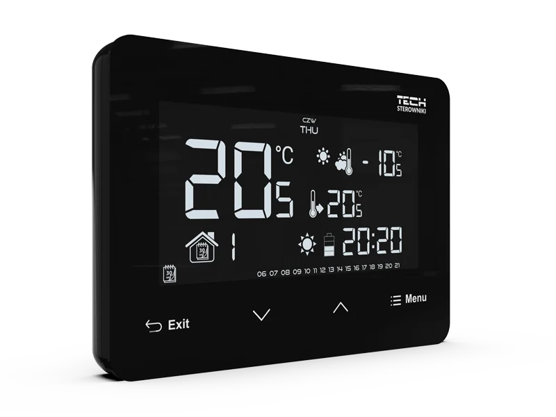 Dvoupolohové pokojové termostaty podomítkové - EU-293 v3