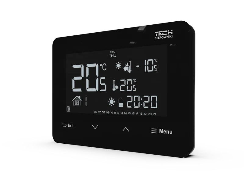 Dvoupolohové pokojové termostaty podomítkové - EU-293 v3