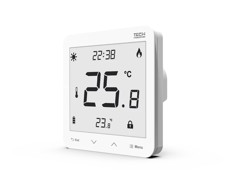 Dvoupolohové pokojové termostaty podomítkové - EU-297 v3 - 3