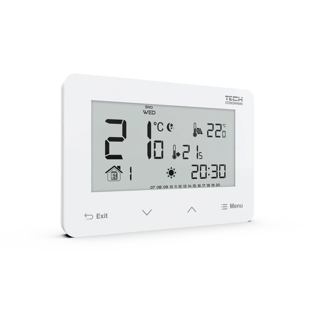 Dvoupolohové pokojové termostaty podomítkové - EU-293z v3 - 8