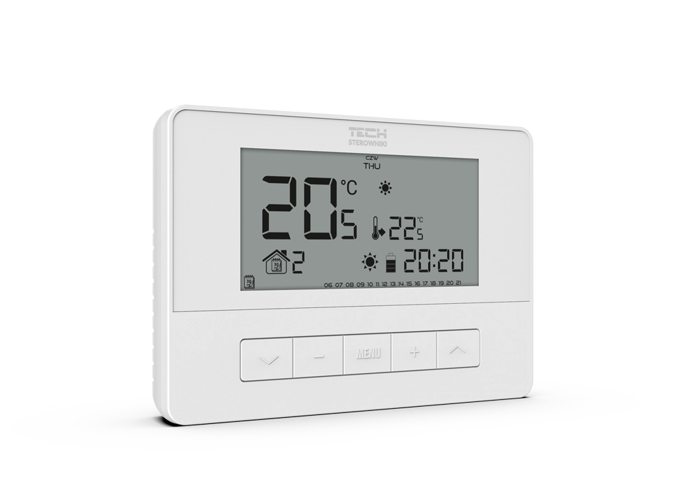 Dvoupolohové pokojové termostaty s běžnou komunikací (on / off) - T-4.1 - 2