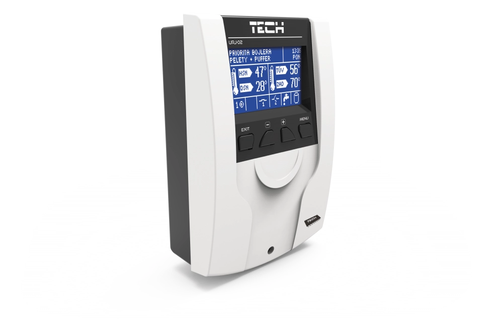 EKVITERMNÍ REGULACE PRO TOPNÉ OKRUHY - URJ-02 - 2