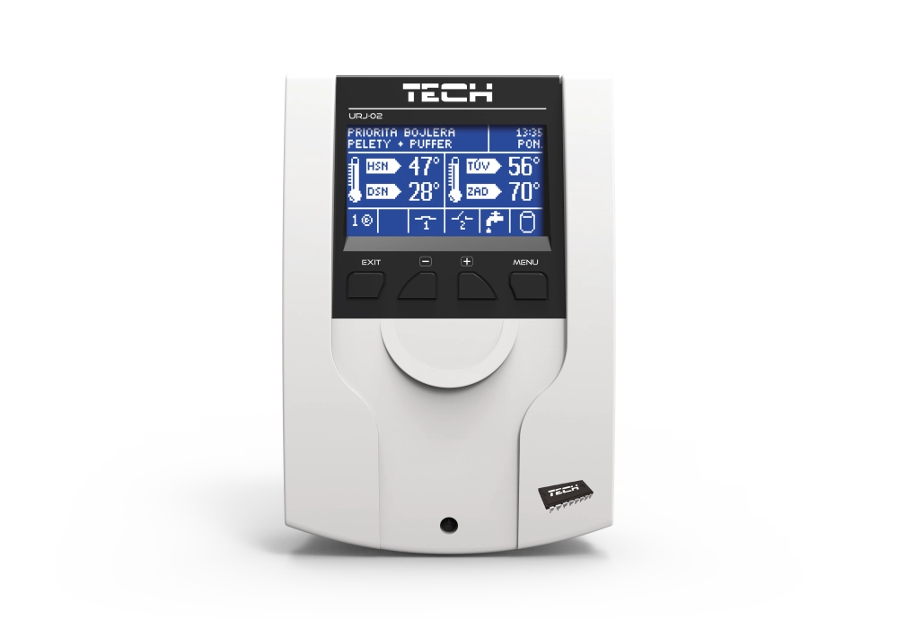 EKVITERMNÍ REGULACE PRO TOPNÉ OKRUHY - URJ-02 - 4