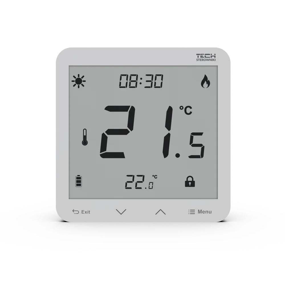 Dvoupolohové pokojové termostaty s běžnou komunikací (on / off) - T-3.1