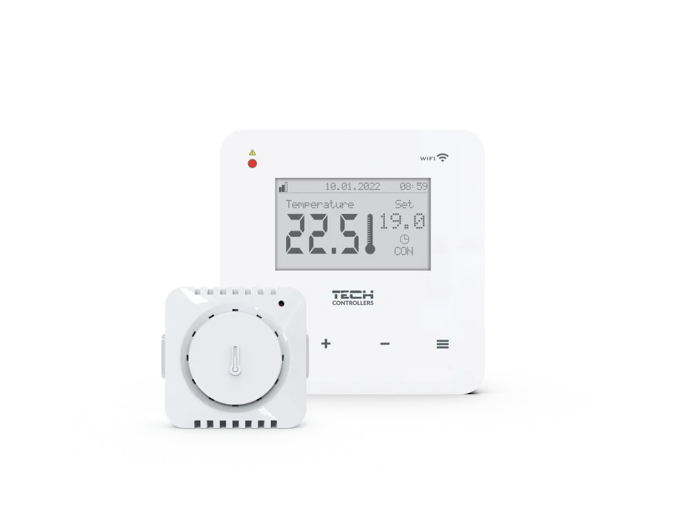 Dvoupolohové pokojové termostaty podomítkové - T-5z WiFi