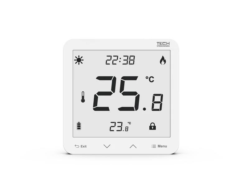 Dvoupolohové pokojové termostaty podomítkové - EU-297 v3