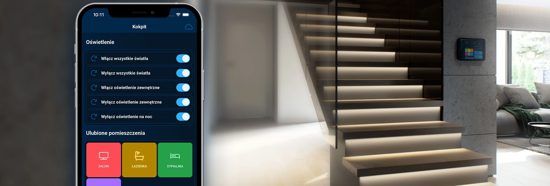 Inteligentní osvětlovací zařízení: Bezpečnost a pohodlí