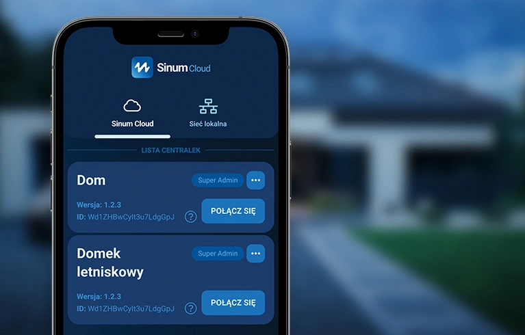 Sinum Cloudvzdálený přístup