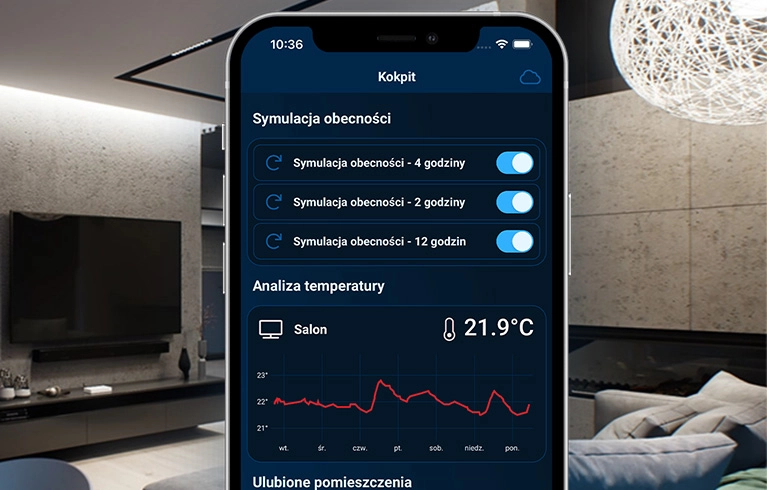 Simulace přítomnosti, když nikdo není doma
