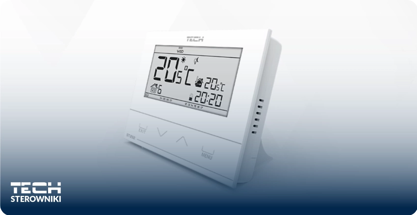 Fungování teplotního podlahového čidla v pokojovém termostatu EU-292