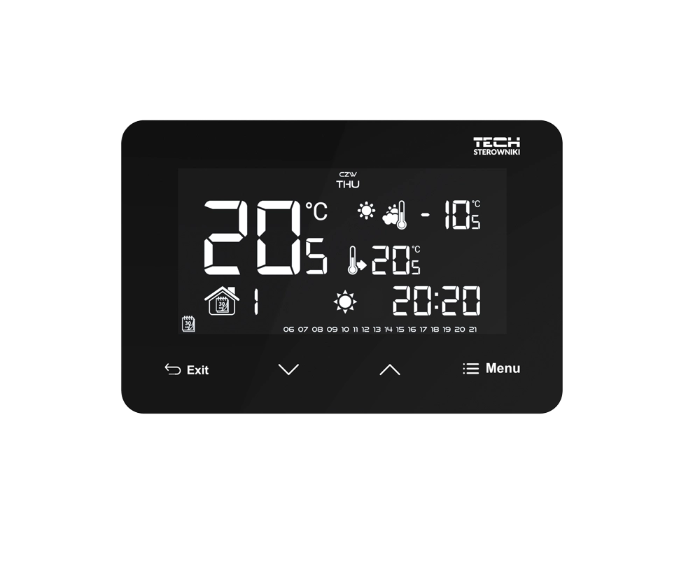 Dvoupolohové pokojové termostaty podomítkové - EU-293z v2 - 3