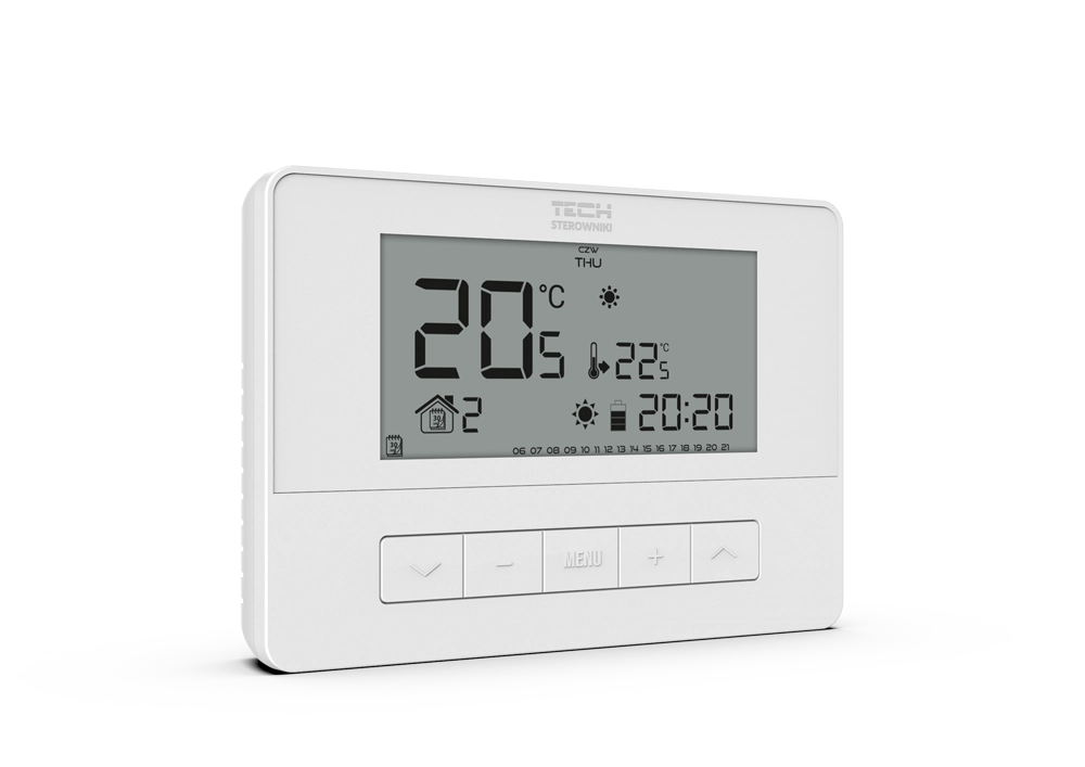 Dvoupolohové pokojové termostaty s běžnou komunikací (on / off) - T-4.2 - 2