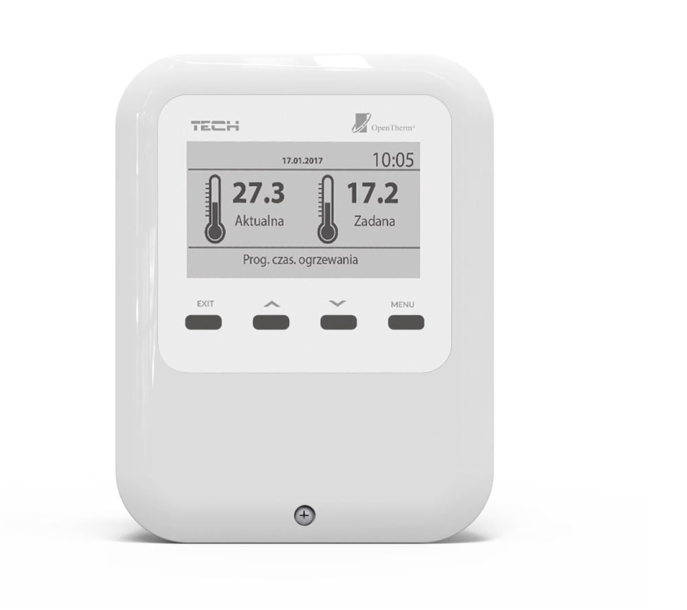 Pokojové termostaty OpenTherm pro plynové kotle - EU-WiFi OT - 2