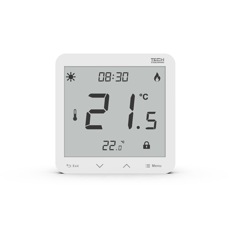 Dvoupolohové pokojové termostaty podomítkové - EU-297z v3